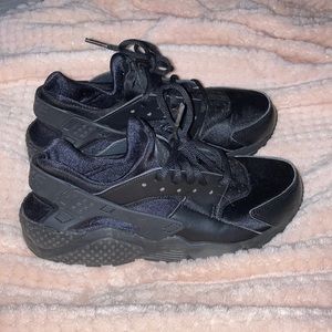 Black Nike sneakers